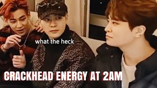 GOT7 GIVING OFF CRACKHEAD ENERGY AT 2AM [upl. by Tristram633]