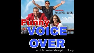 Lage Raho Munna Bhai Comedy Scene  Best Of Sanjay Dutt  Voice Over amp Desi Style by amardeeptirkey [upl. by Bradford]