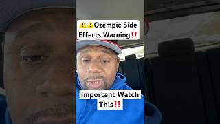 Ozempic Side Effects Important‼️ ozempic [upl. by Crotty]