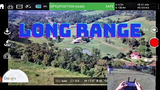 VÃDEO1 LONG RANGE TESTE DE SINAL CFLY FATH 2 SEM DEFLETORES 2300 O PROXIMO SERÃ COM DEFLETORES [upl. by Gaye]