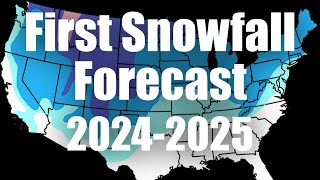 When to Expect Your First Snowfall Winter 20242025 [upl. by Ahsed]