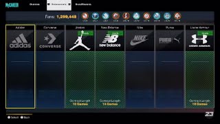 HOW TO GET A SHOE DEAL IN NBA 2K23 [upl. by Saisoj]