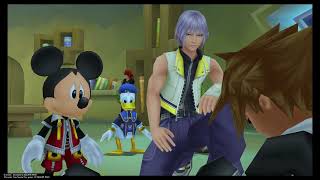 Kingdom Hearts Dream Drop Distance Final Bosses Riku versus Young Xehanort and Ventus Lastence [upl. by Viviana]