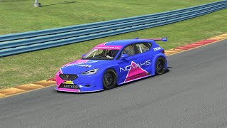 T6Msport Rfactor 2 Touring car league rd1  Watkins Glen [upl. by Hanauq]