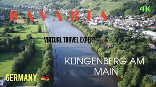 Klingenberg am main 4K Drone Bavaria Germany [upl. by Vannie]