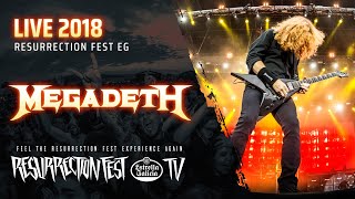 Megadeth  Live at Resurrection Fest EG 2018 Viveiro Spain Full Show Pro Shot [upl. by Nyla]