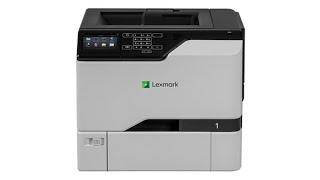 Replacing Fuser On Lexmark CS720 [upl. by Yraccaz]