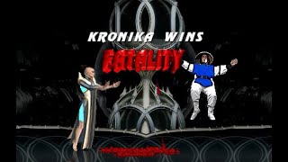 Kronika All Fatalitys and Brutalitys MKP 41 Ultimate Mugen [upl. by Madi]