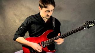 Orange Jam Guthrie Govan backing track  Solo by Vladimir Shevyakov [upl. by Skelton]