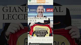 Il Lecce si affida al maestro marcogiampaolo seriea [upl. by Tymon]