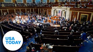 US House votes on impeachment of President Donald Trump  USA TODAY [upl. by Gifford]