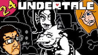 Lets Play Undertale Part 24 True Pacifist Ending Playthrough  Undyne amp Alphys Date [upl. by Caia]