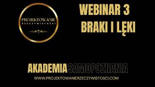 WEBINAR 3 BRAKI I LĘKI INFO [upl. by Cassandre]