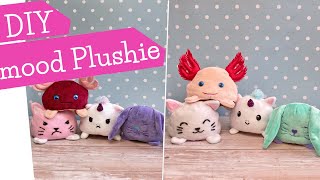 Wendetier nähen  Stimmungstier  Stofftier zum wenden  DIY mood plushie  Nähanleitung  mommymade [upl. by Pavla774]