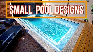 Top 45 SMALL SWIMMING POOL DESIGNS IDEAS 2020 [upl. by Borchert]