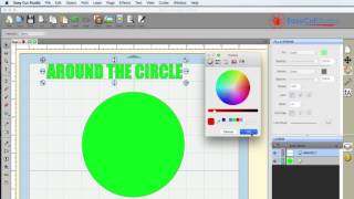 EasyCut Studio Text In Circle [upl. by Starlene]