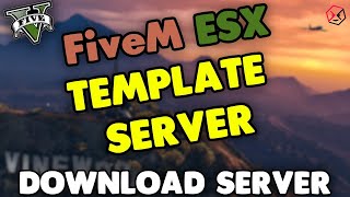 FiveM ESX FERTIGER TEMPLATE SERVER ÜBERBLICK 3  FiveM Server einrichten amp erstellen [upl. by Oterol660]