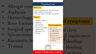 Thrombocytosis high platelets count  Hematology  by Imran Yaseen [upl. by Aizitel804]