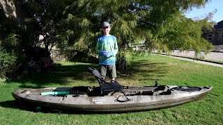 BKC PK12 Pedal Drive Kayak Review [upl. by Fuhrman]