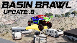 BeamNG Ultra 4 Short Course Track Update  Basin Brawl 8 [upl. by Nellahs]