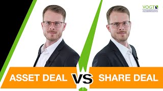 Share Deal oder Asset Deal bei der Unternehmensnachfolge einfach erklärt [upl. by Nwahsal]