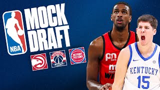 FIRST PostNBA Lottery MOCK DRAFT  CBS Sports [upl. by Meara]