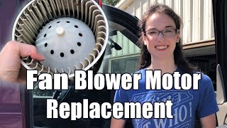 Blower Motor Replacement Tutorial 2005 Chevrolet Tahoe [upl. by Simaj]