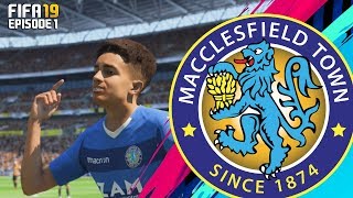 FIFA 19 MACCLESFIELD TOWN RTG CAREER MODE  1 STARTED FROM THE BOTTOM [upl. by Saimerej743]