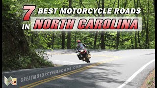 Best Motorcycle Roads in North Carolina  Top 7 Rides [upl. by Torrence]