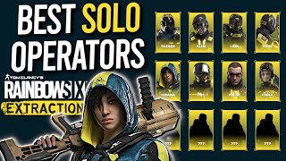 Best Operators to Play SOLO in Rainbow Six Extraction Tips amp Tricks Loadout Guide [upl. by Ivey]