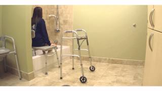 Bathing and Tub Transfer I Rehab Services I Norton Healthcare [upl. by Yeltsew]