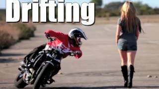 Drifting Motorbike  Drift Gymkhana  Jorian Ponomareff [upl. by Gessner]