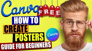 How to Make A Poster  From Start To Finish  Without Any Skills [upl. by Drofnas]