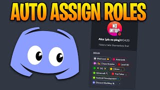 Auto Assign Roles to New Users on Discord [upl. by Aihcrop]