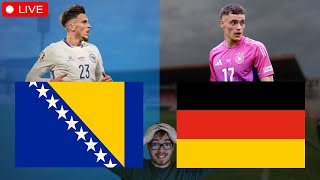 BosnienHerzegowina  Deutschland  Nations League LIVE [upl. by Jecon566]