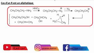 Hydrocarbure SMC S4 Préparation des alcools Diazotation des amines primaires Aliphatique38 [upl. by Anilek59]