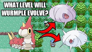 How to Evolve Wurmple to Cascoon or Silcoon on Pokemon RubySapphireEmerald [upl. by Ruskin]