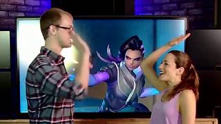 Fitzyhere Coaching NoobRavassa on How to Play Sombra [upl. by Allyn]