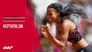 Heptathlon Final  IAAF World Championships London 2017 [upl. by Etteloiv]