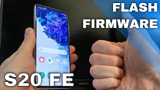 How to Change Firmware in SAMSUNG Galaxy S20 FE  Download Software amp Flash Tutorial [upl. by Alegnasor550]