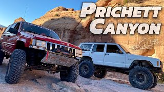 CHEAP JEEP CHALLENGE ENDS ON PRITCHETT CANYON [upl. by Dominik835]