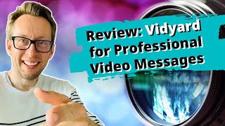 Review How to use Vidyard for professional Video Messages [upl. by Leahicm]