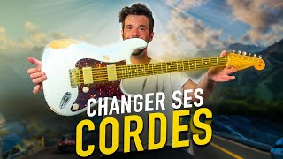 Comment changer ses cordes de guitare  On vous guide [upl. by Ahsemat379]