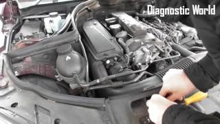 C Class W204 MAP Sensor Removal 2007  2014 Mercedes [upl. by Aibara196]