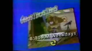 KTVU FILMATION GHOSTBUSTERS PROMO 1986 [upl. by Nodnerb236]