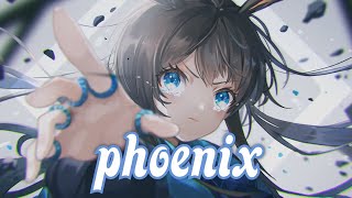 Nightcore  Phoenix RIELL  Lyrics [upl. by Nilla]