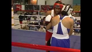 Demetrius quotBoo Booquot Andrade VS Keith Thurman in Amateurs [upl. by Nirda]