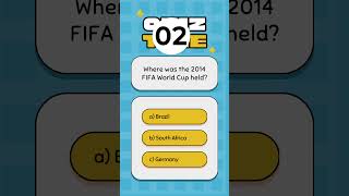 Where Was the 2014 FIFA World Cup Held worldcupquiz [upl. by Womack]