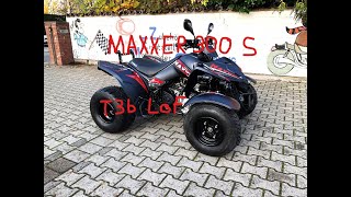 Kymco Maxxer 300 S T3b LoF  Walkaround Details [upl. by Llenyaj]