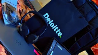 Deloitte welcome kit [upl. by Enitsyrhc]